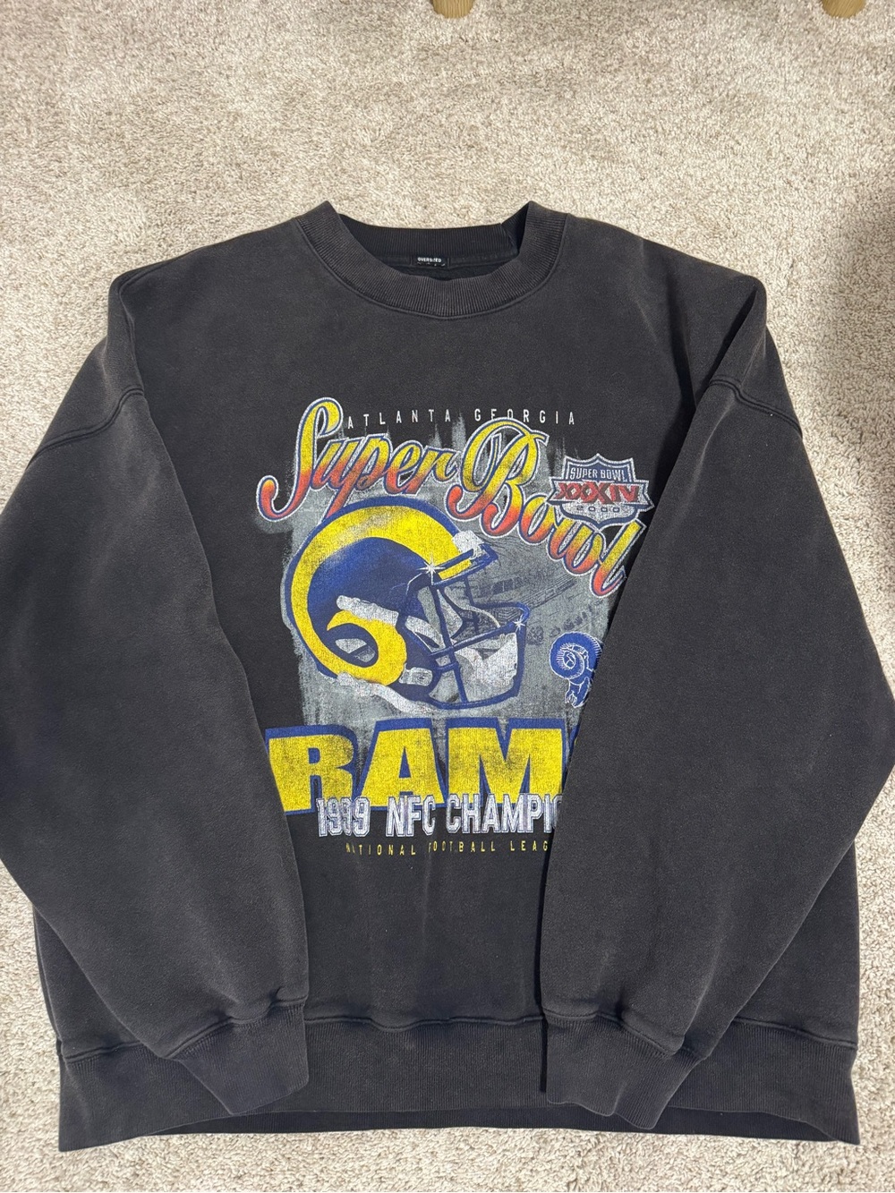Vintage LA Rams Super Bowl Crewneck